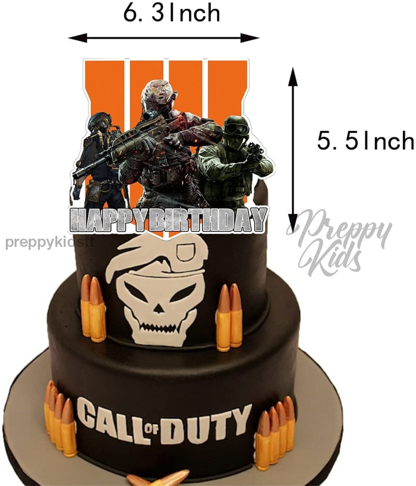 Call Of Duty Party Decorations (51Pcs)