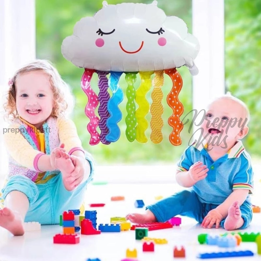 Cloud Rainbow Colour Foil Balloon Party Decorations