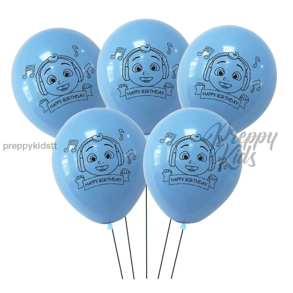 Cocomelon Party Decoration Package 4Th Edition With Tablecloth Decorations