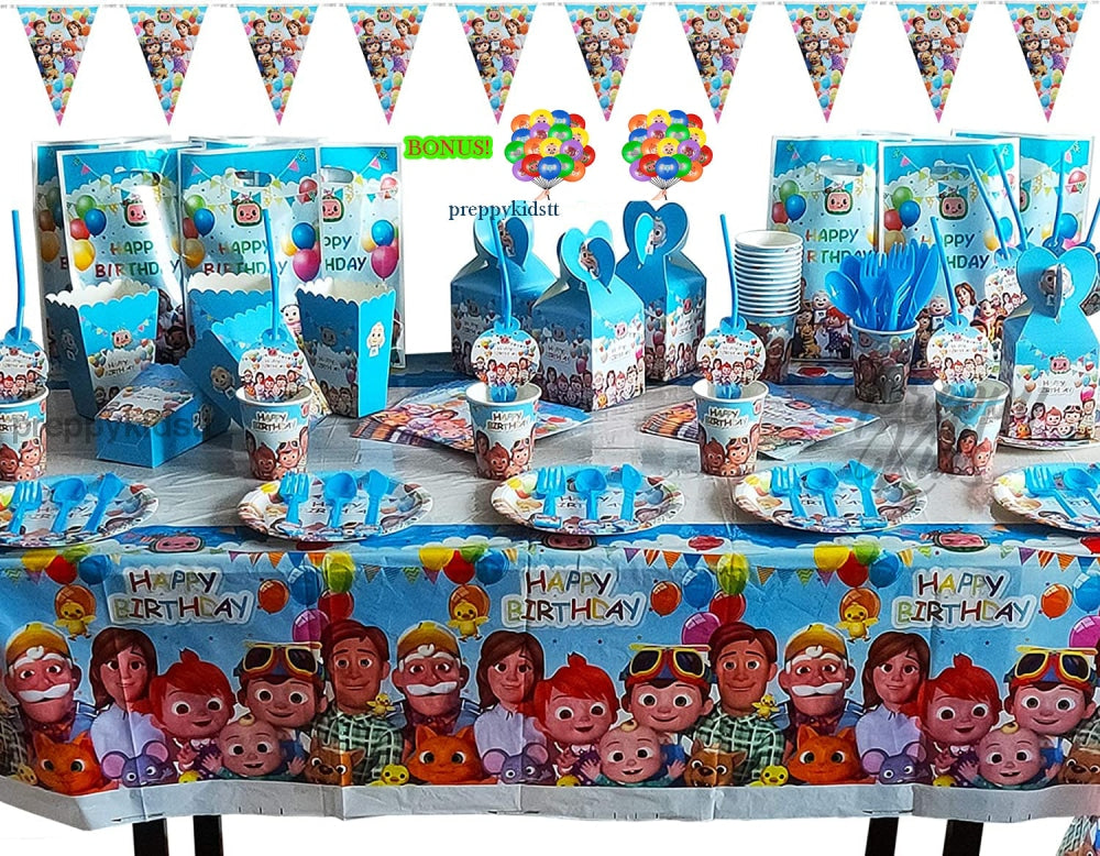 Cocomelon Party Decorations