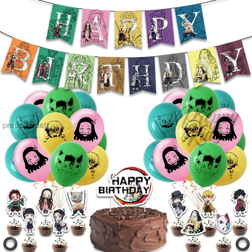 Demon Slayer Party Decorations