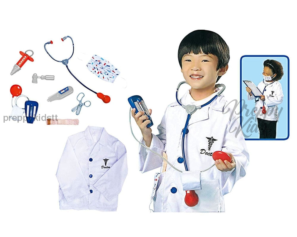Doctor Career Day Outfit (Ages 3 To 7 Years Old) Party Decorations