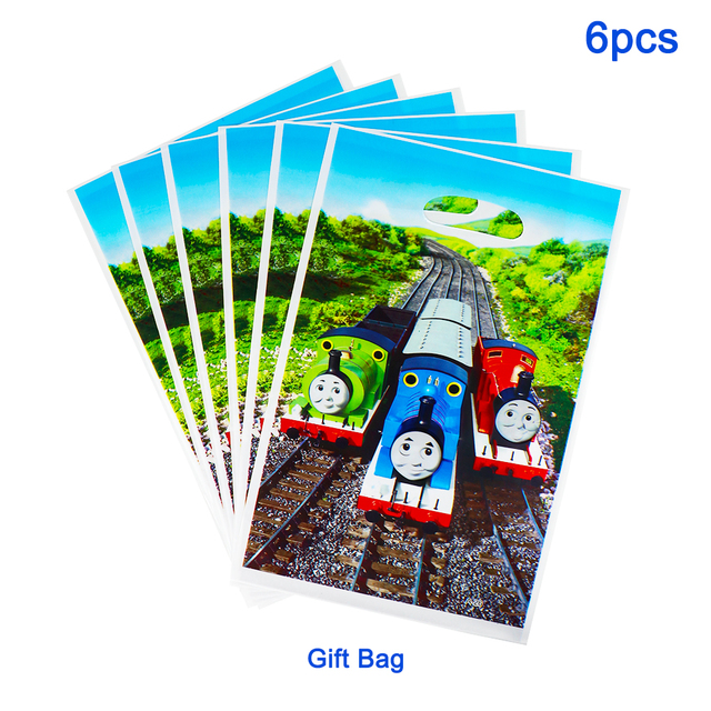 Thomas the Train Party decoration package 6 Kids Party Show package (78 Pcs) - Preppy Kids (Grand Bazaar)