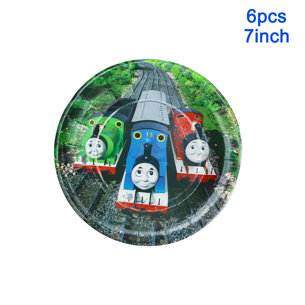 Thomas the Train Party decoration package 6 Kids Party Show package (78 Pcs) - Preppy Kids (Grand Bazaar)