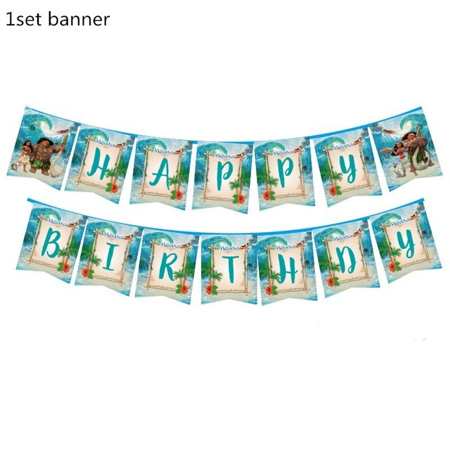 Moana Party Decoration Package - Preppy Kids (Grand Bazaar)