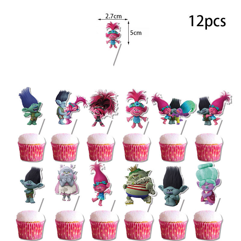 Trolls Party Decorations Package - Preppy Kids (Grand Bazaar)