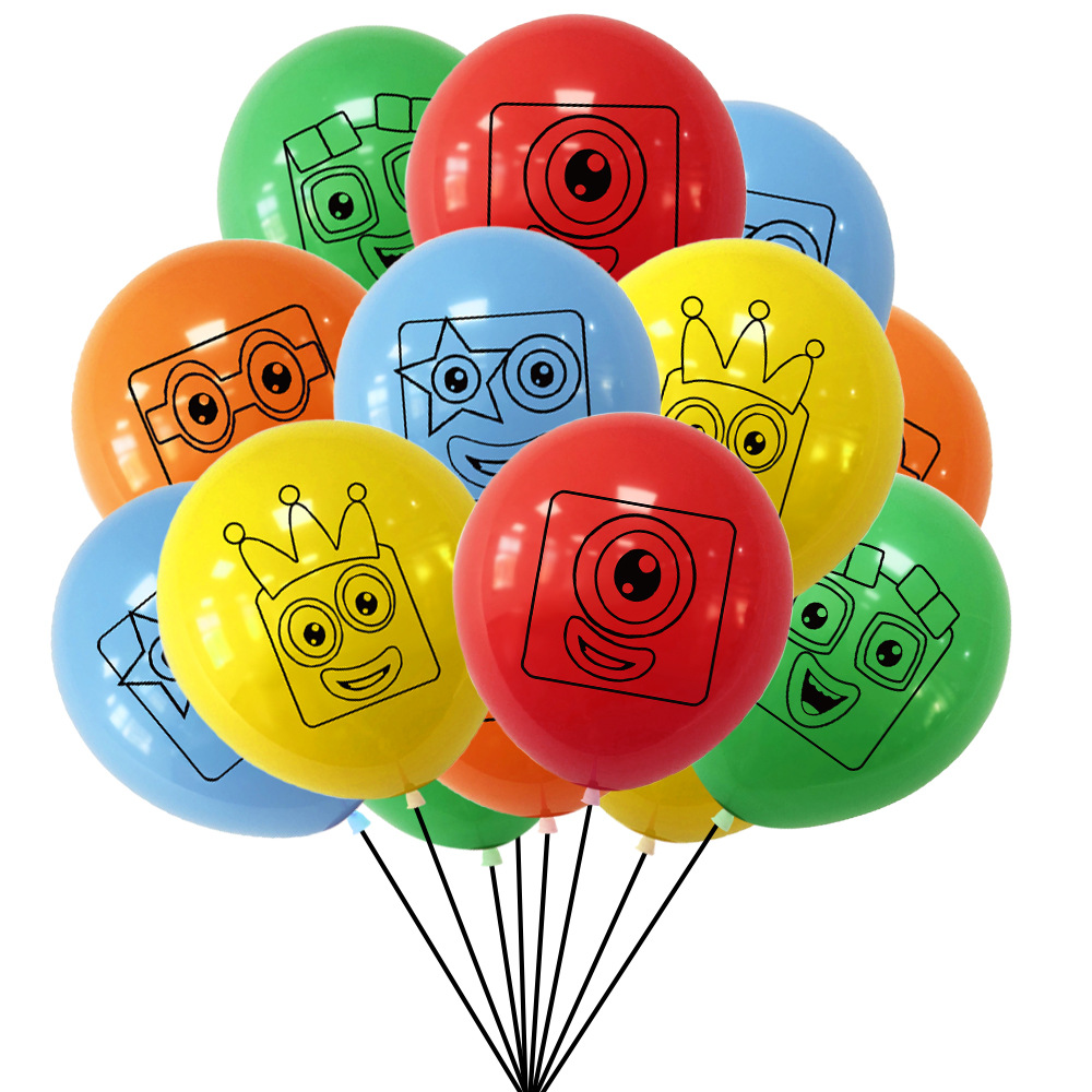 Numberblocks party decoration package - Preppy Kids (Grand Bazaar)