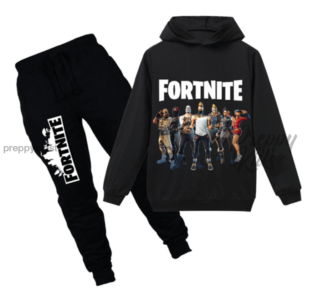 Drift & Crew Fortnite Black Track Suits