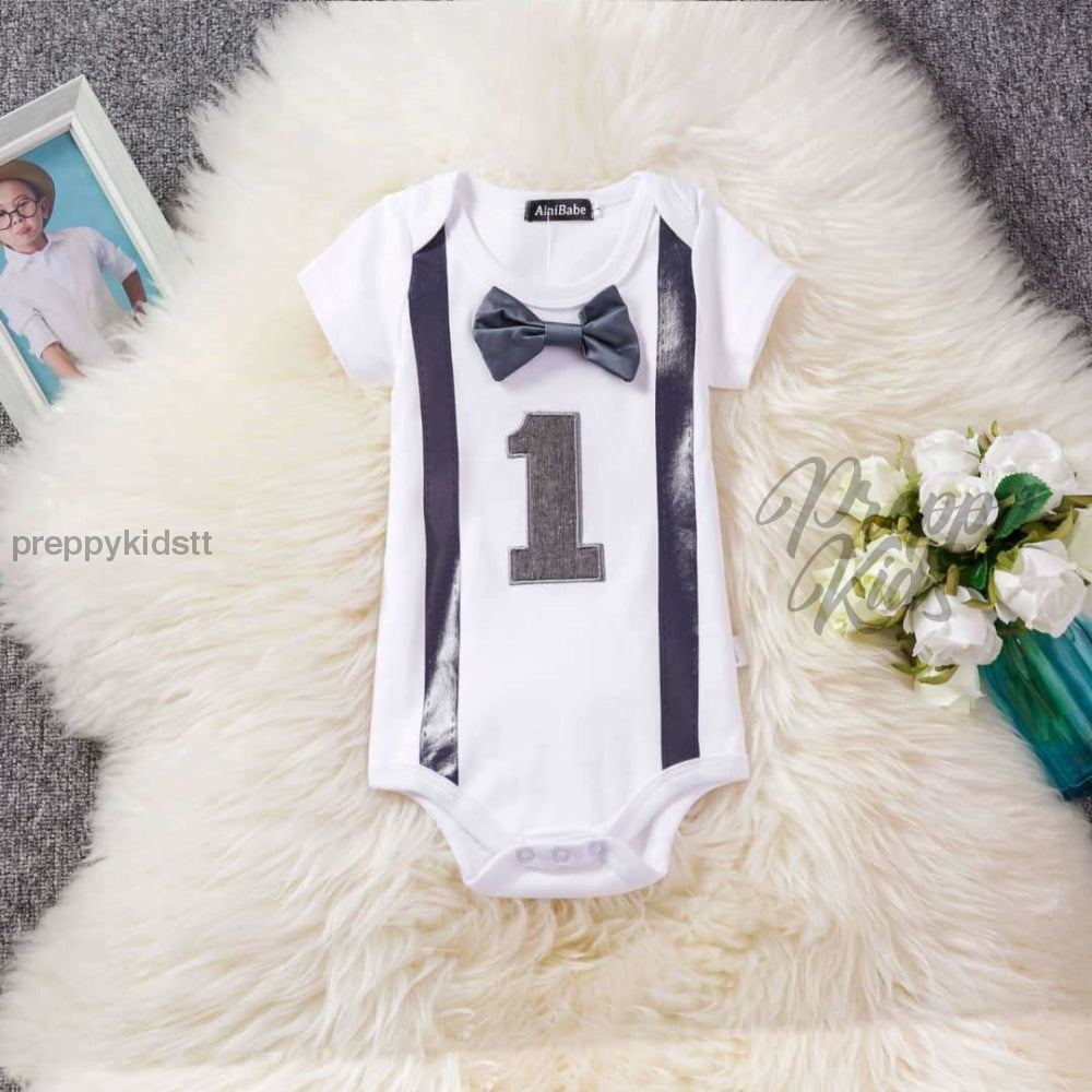 First Birthday Boy Onesie