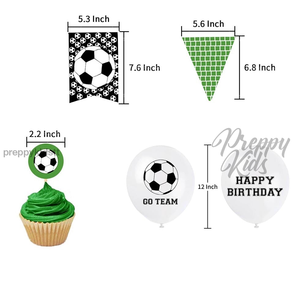 Football Soccer Party Decoration Package Decorations