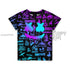 Dj Marshmello 3D Tshirt (Radiant) Hoodies