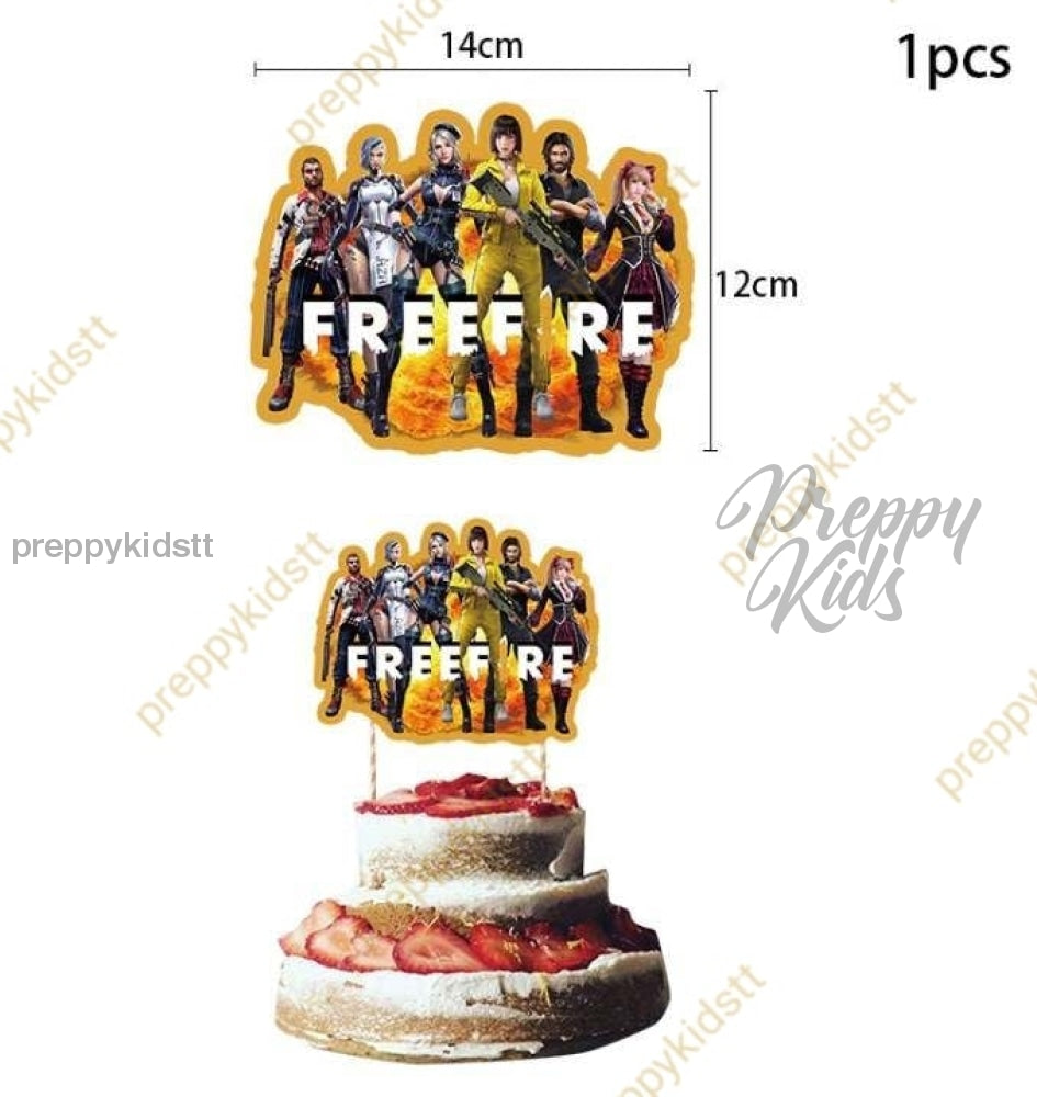 Free Fire Party Decorations