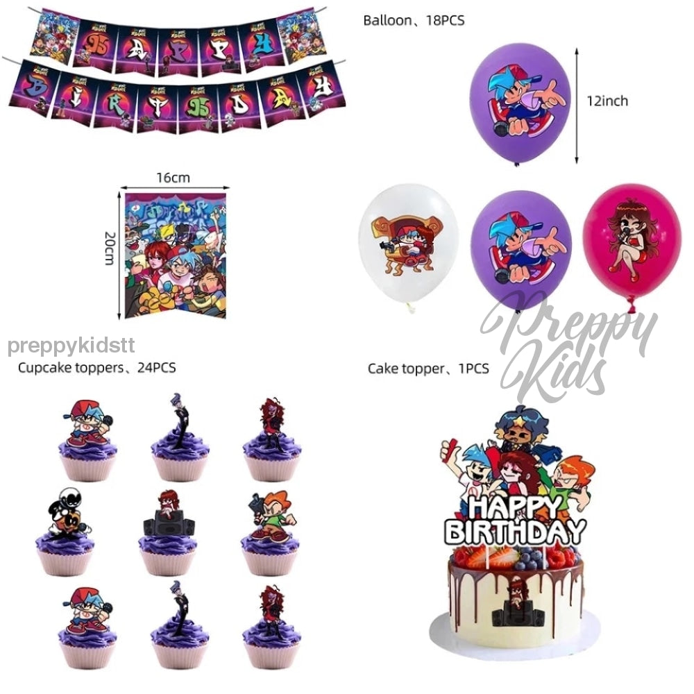 Friday Night Funkin Party Decorations