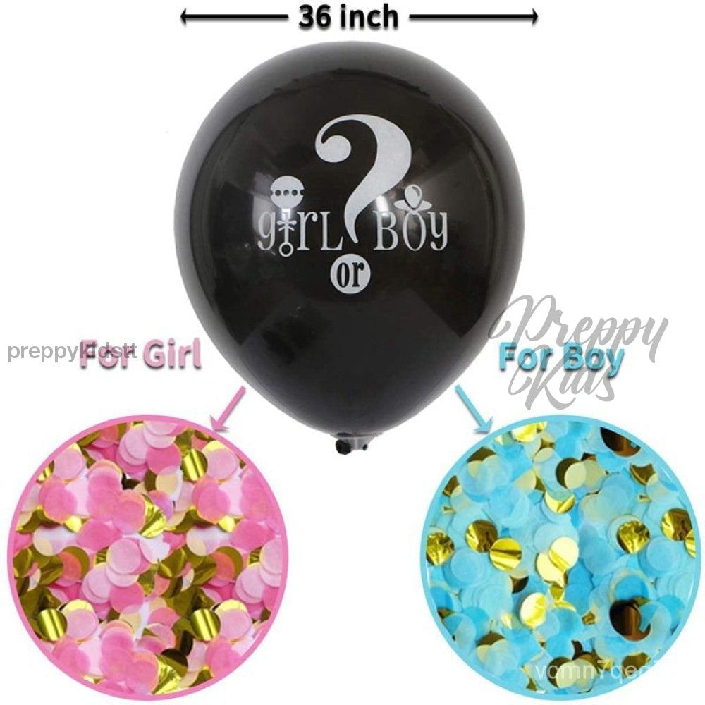 Gender Reveal 36 Latex Balloon Party Decorations