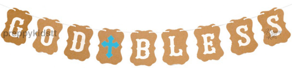 God Bless Boy Decorations (Christening /baptism) Party