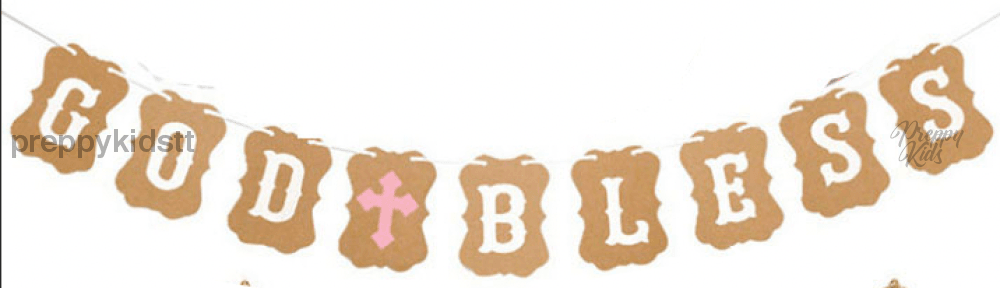 God Bless Girl Decorations (Christening /baptism) Party