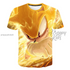 Gold Sonic 3D Hedgehog Tshirt Hoodies