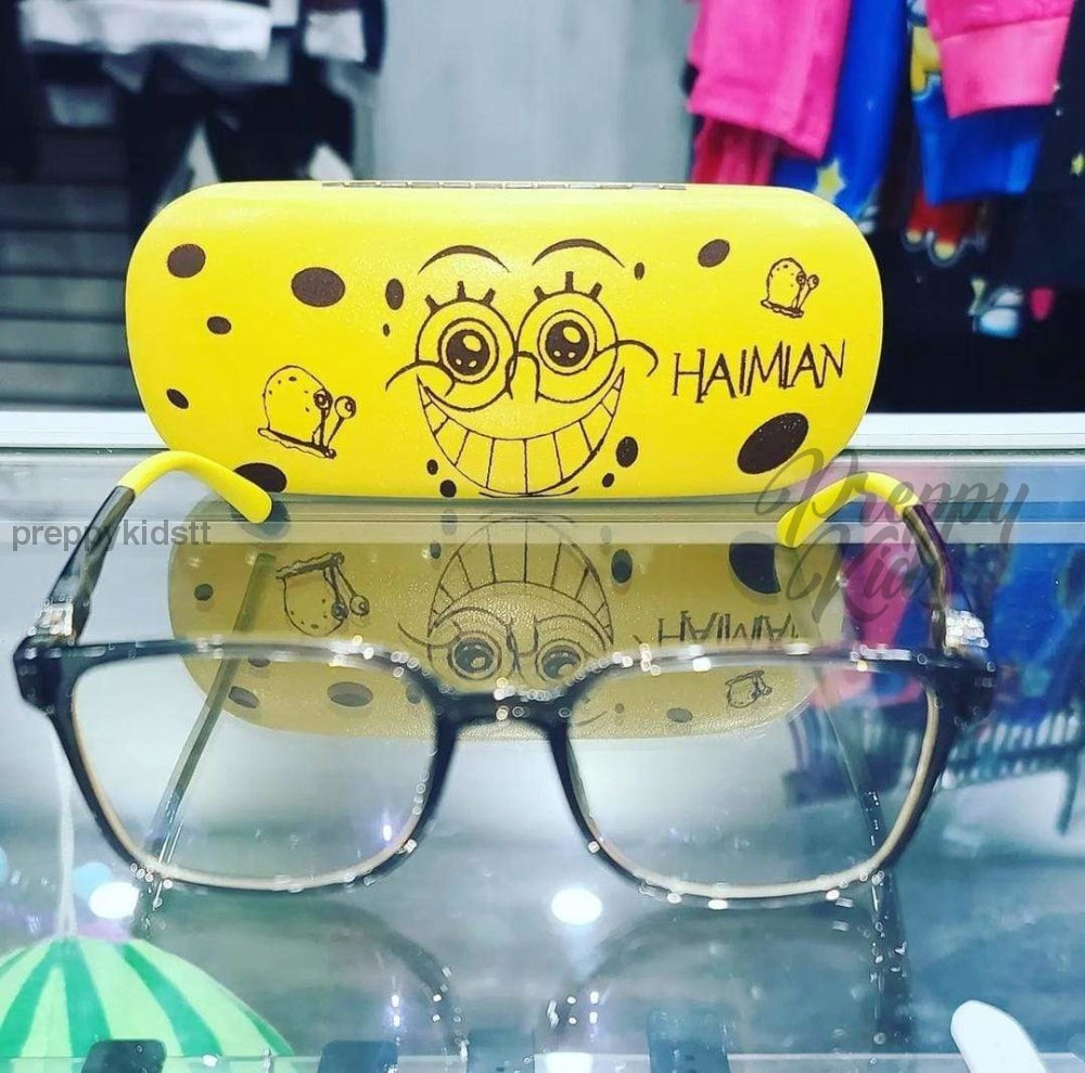 Kids 2021 Grey & Yellow Blockers (Non-Prescription)