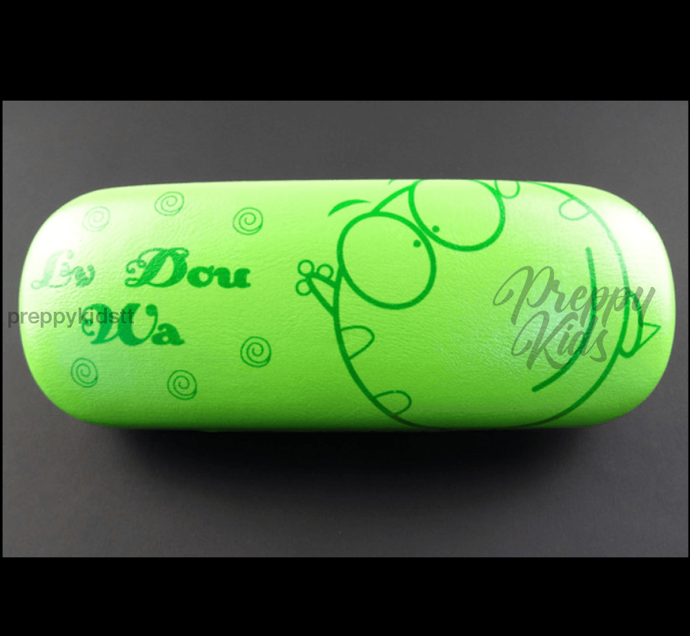 Hard Cases For Blue Light Blockers /glasses Green / With Microfiber Cloth