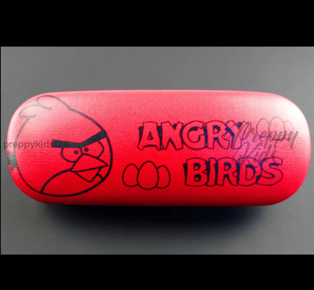 Hard Cases For Blue Light Blockers /glasses Red / With Microfiber Cloth