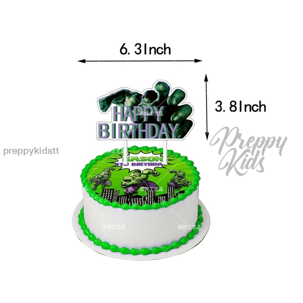 Hulk Party Decoration Package