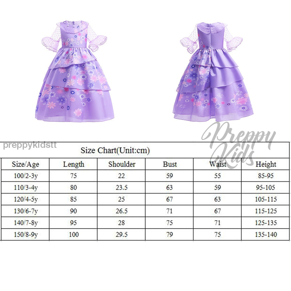 Isabella Official Edition Encant0 Costume Dress With Bag & Headpiece 3D Hoodies