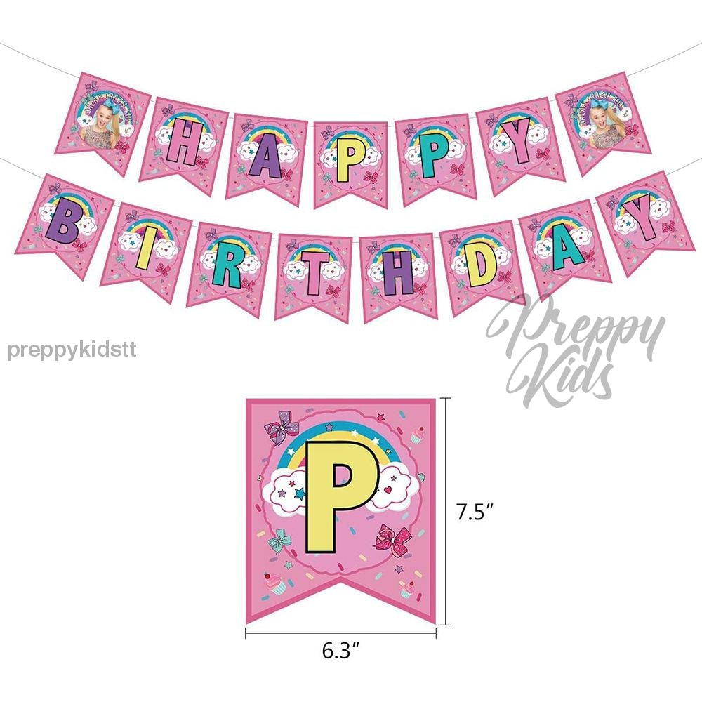 Jojo Siwa Party Decorations ( Pcs)