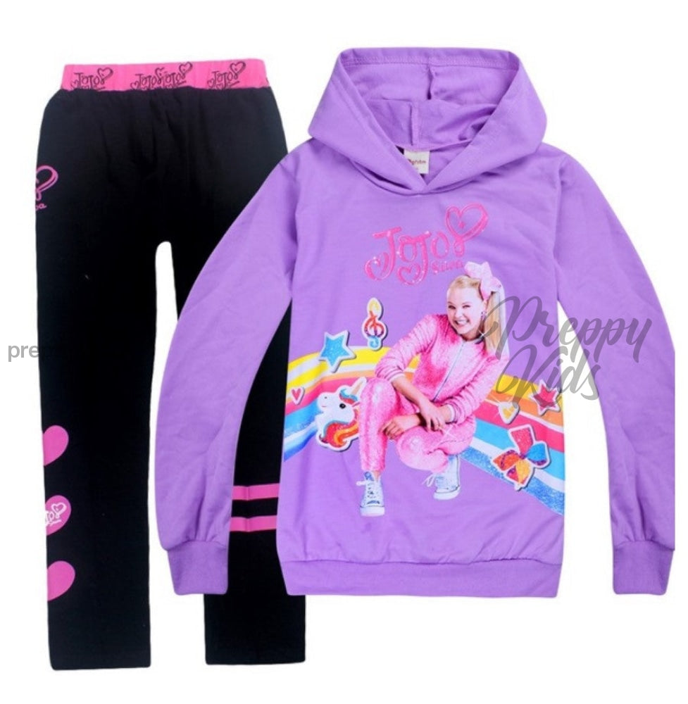Jojo Siwa Track Suit 2Nd Edition (Purple) Suits