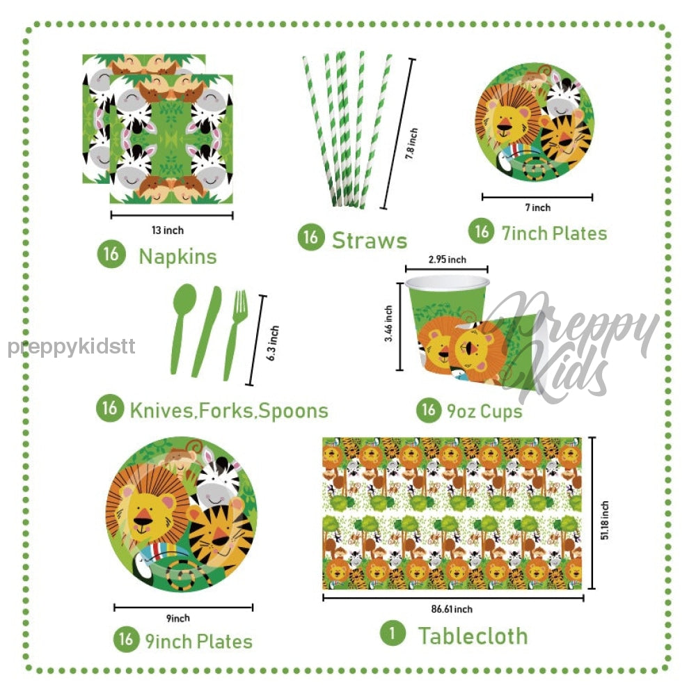 Jungle Safari Party Decoration Package
