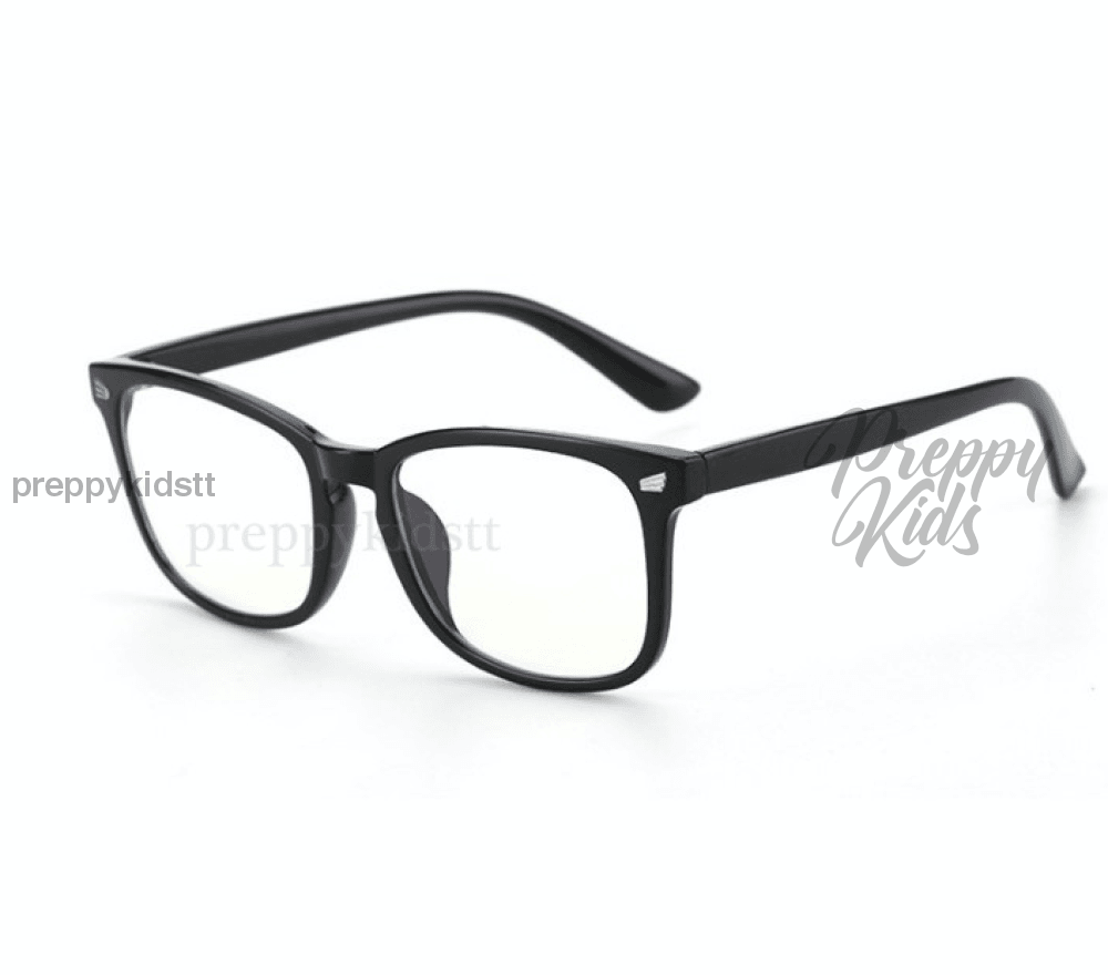 Kids Blue Light Glasses (Black Wings) (Non-Prescription) No Case