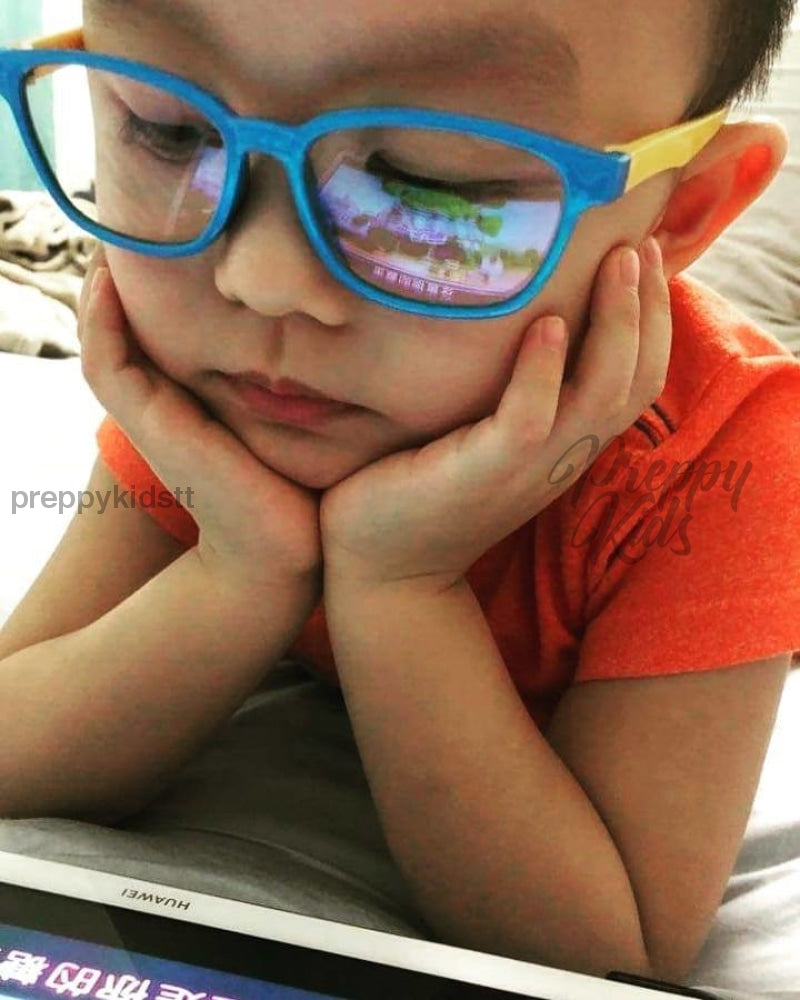 Kids Blue Light Glasses (Blue & Yellow) (Non-Prescription)