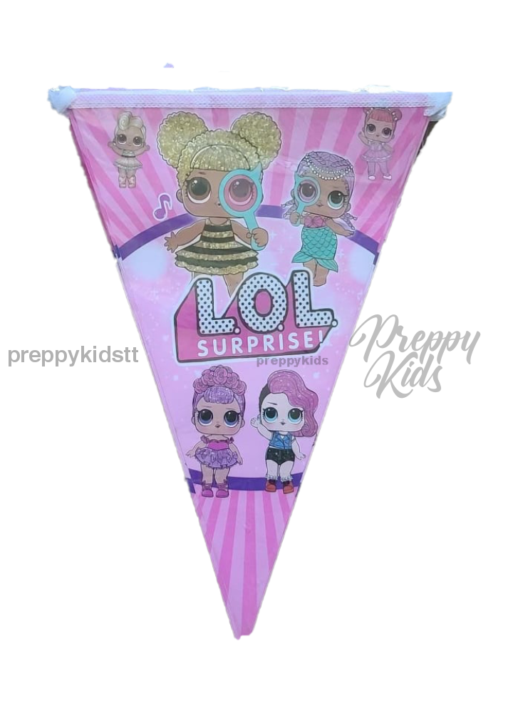 Lol Flag /banner Party Decorations