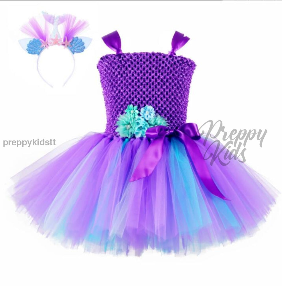 mermaid birthday dress Mermaid Birthday Dress (1yr to 2yr8 – Preppy Kids Trinidad