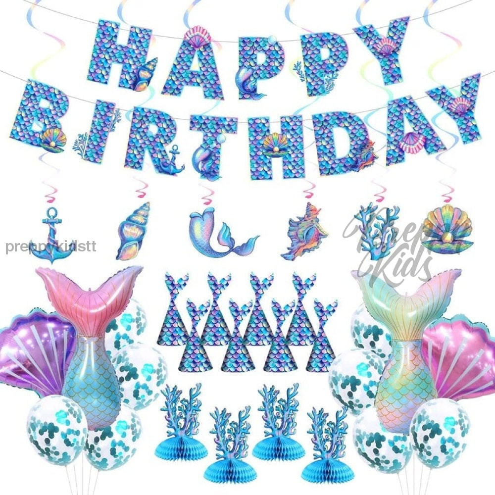 Mermaid Party Decorations 2Nd Edition