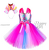 Mermaid Red Fusion Dress W/ Mermaid Headpiece Birthday Outfits