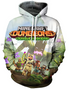 Minecraft 3D Hoodie Dungeon Jungle Awakens Hoodies