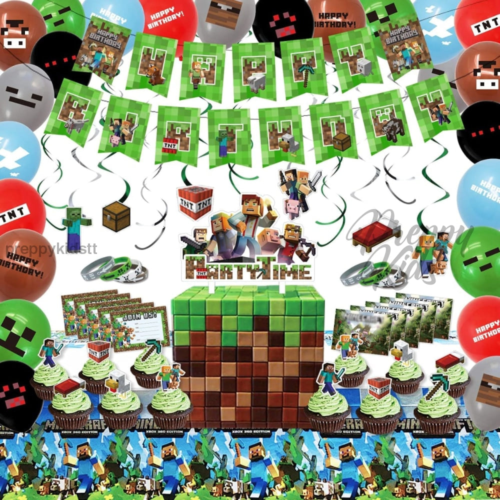 Minecraft 3Rd Edition Party Decorations