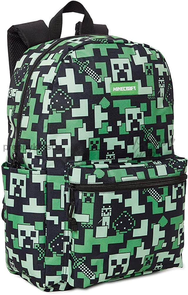 Minecraft Creeper Bookbag (16) Backpack
