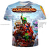 Minecraft Tshirt Howling Peak Dungeons 3D Hoodies