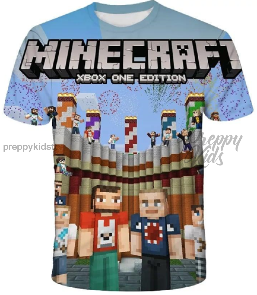 Minecraft Tshirt (Xbox One Edition) 3D Hoodies