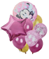 Minnie Mouse 9Pc Balloon Set Party Decorations