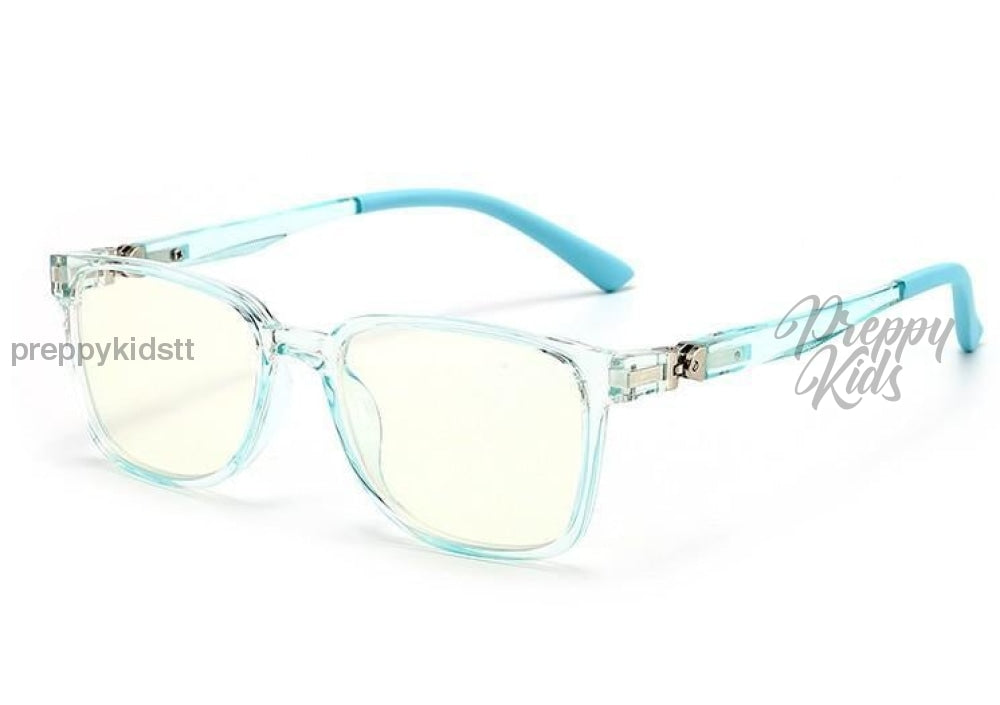 Kids 2021 Mint Green Blockers (Non-Prescription) No Case