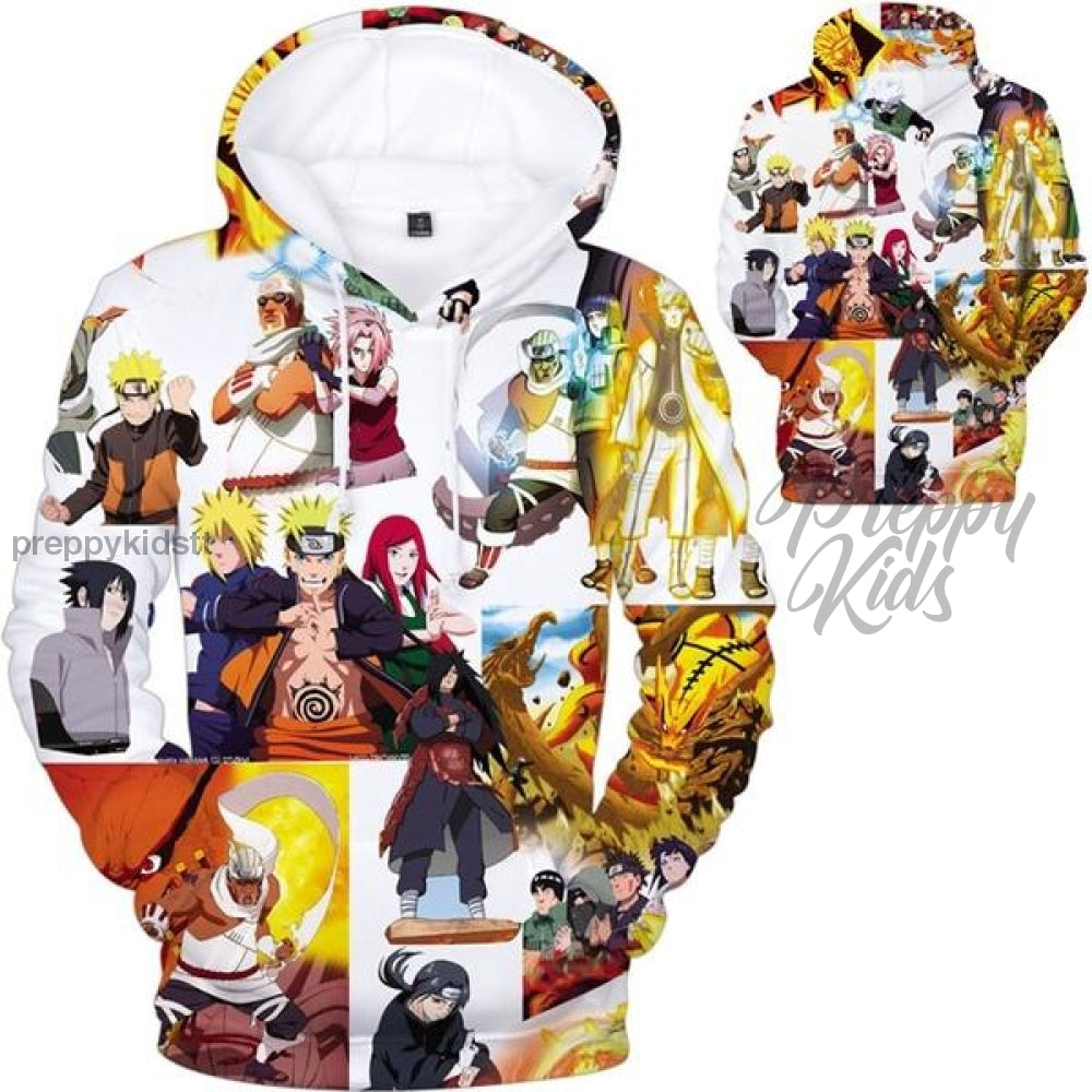 Naruto 3D Hoodie Hoodies
