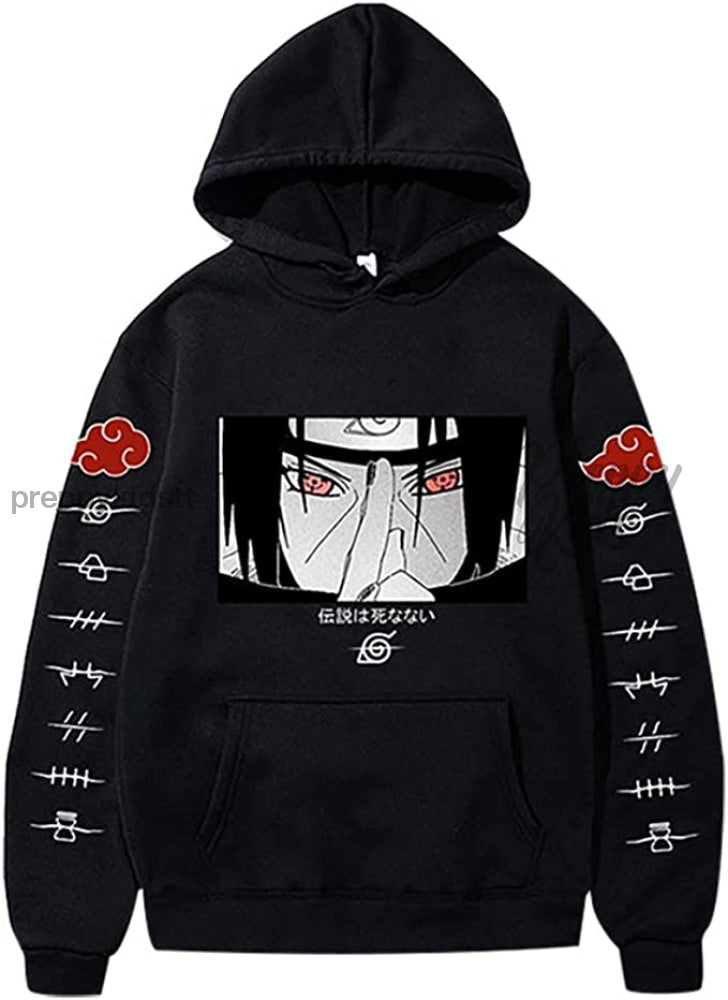 Naruto Itachi Hoodie (Fleece) 3D Hoodies