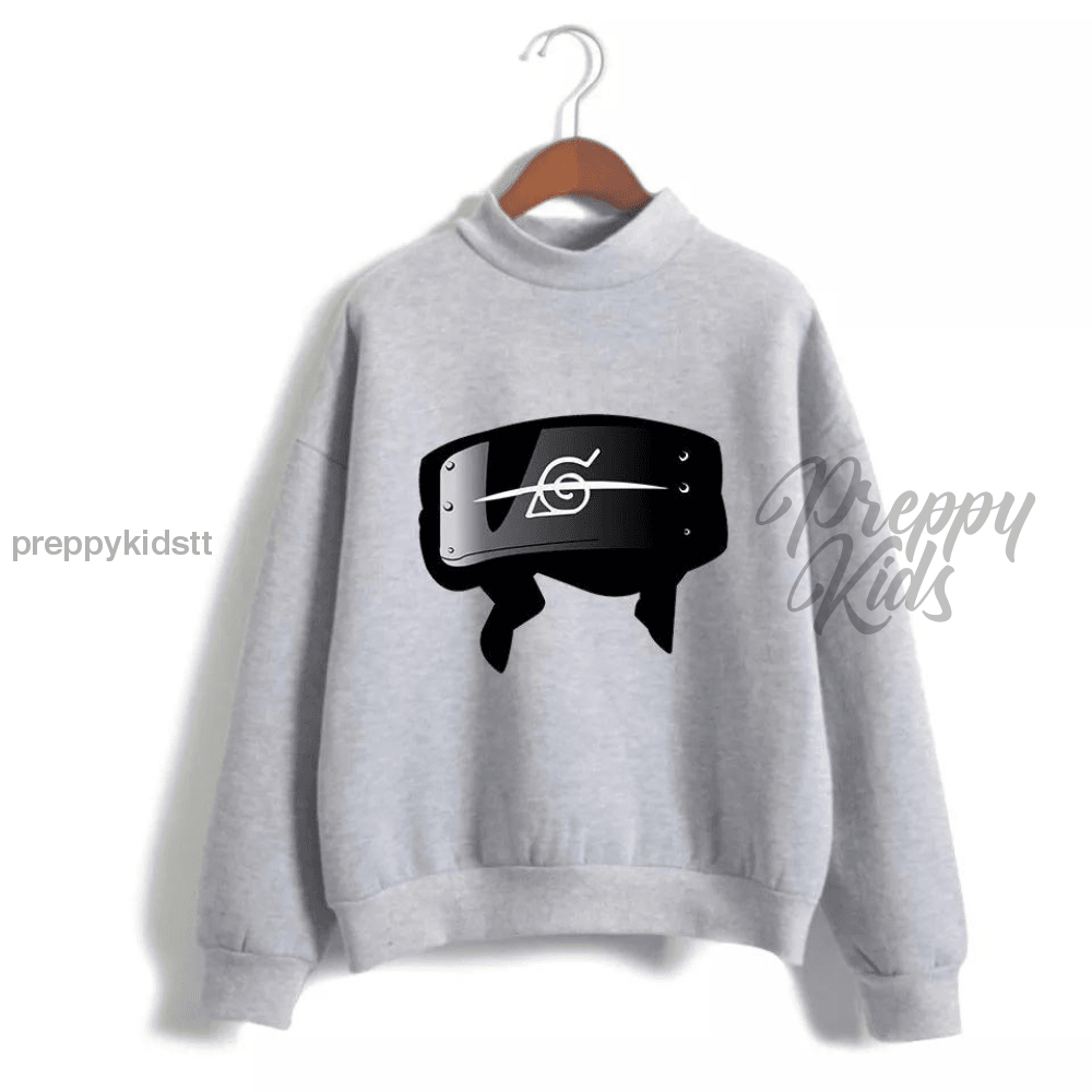 Naruto Logo Sweater (Grey) 3D Hoodies