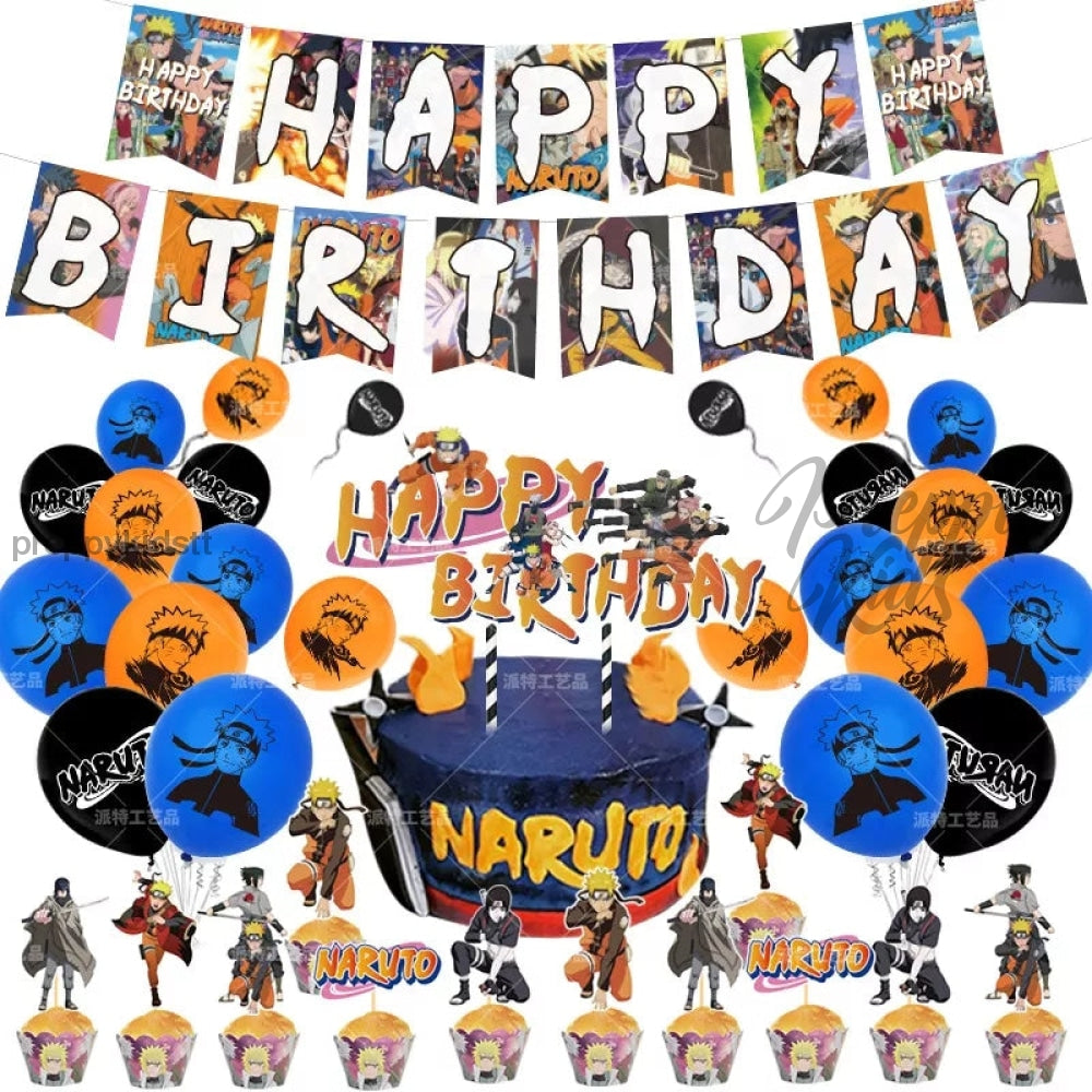 Naruto Party Decorations ( Pcs)