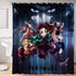 Demon Slayer Curtain All Star Crew Anime (Blackout - 2 Panels)