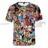 One Piece All Star Crew Tshirt 3D Hoodies