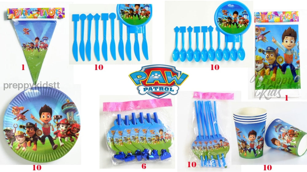 Paw Patrol Party Decoration Package Decorations