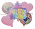 Princess Mermaid 5Pc Foil Balloon Set Party Decorations